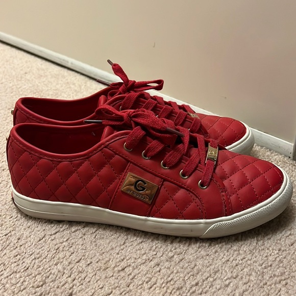 Guess Shoes - Guess low top sneakers red